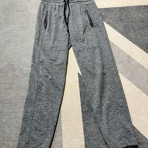 Athleta Grey Heathered Pants (M) *EUC*